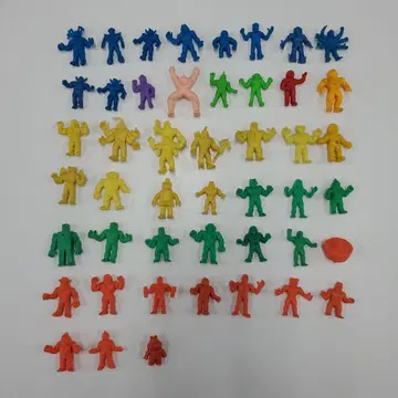 No.A-285 근육맨 지우개 47개 묶음 판매