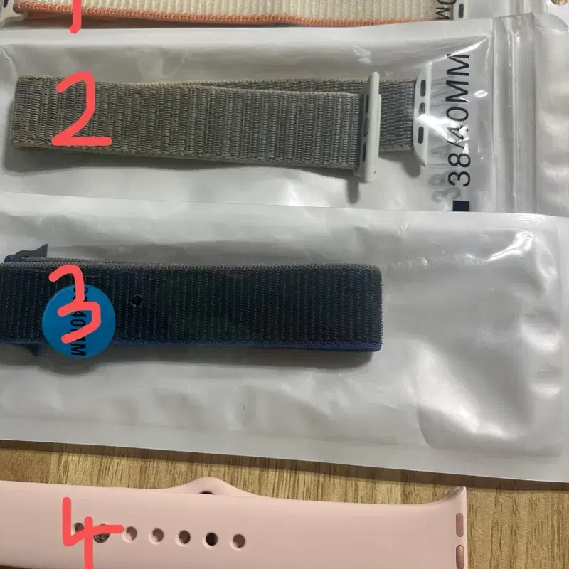 애플워치스트랩 Se2 38/40mm 밴드 4종 새상품