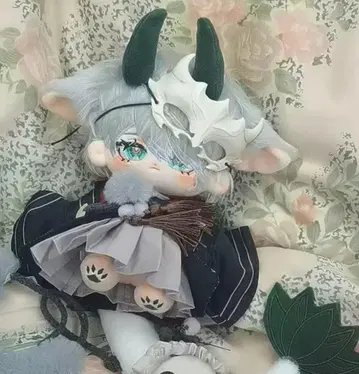 옷 갈아입기 봉제 인형 원신 알하이탐 20cm 새상품