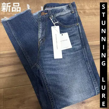 STUNNING LURE 헤리티지 데님 컷오프 택 포함