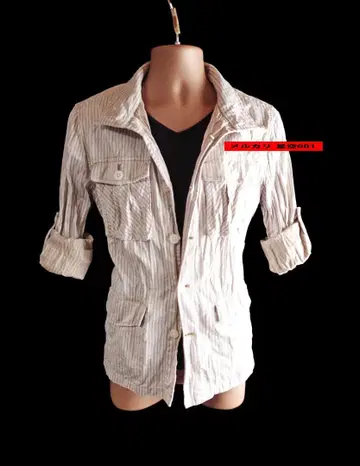 새상품급 CUSTOM CULTURE 사파리 자켓 커스텀 컬처 LL