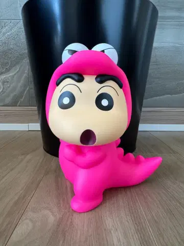 새상품급 크레용 신짱 핑크 공룡 인형옷 빅 피규어