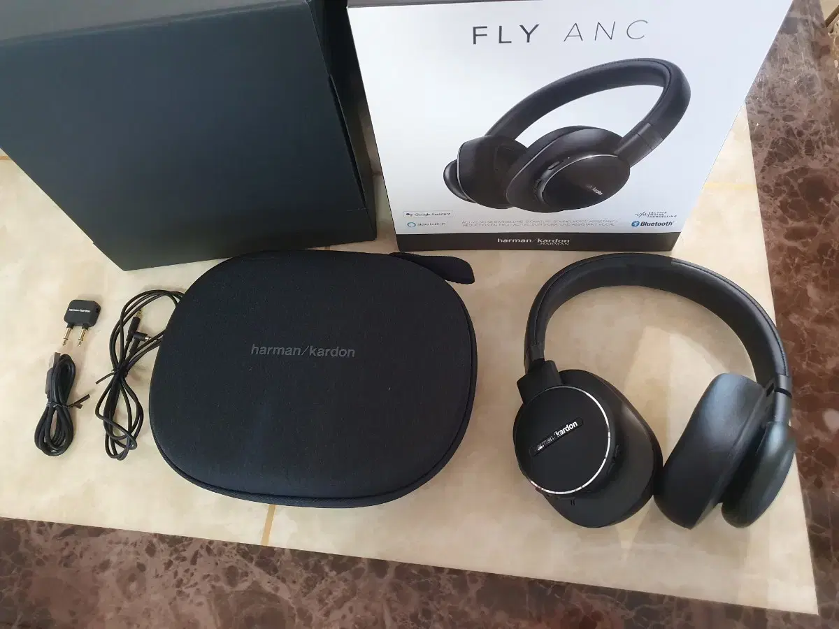 Harman Kardon FLY ANC Active Noise Canceling Wired and Wireless Headphones