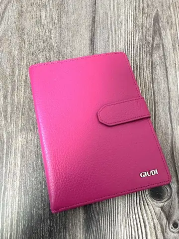 GIUDI 지우디 약 수첩 홀더 멀티 케이스 핑크