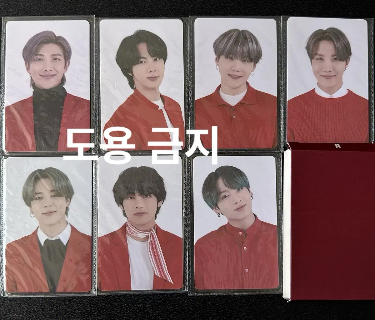 (미개봉) BTS 방탄 맵솔 카드 티켓 7장 MAP OF THE SOUL