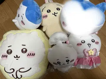 치이카와 봉제 인형 묶음 판매 인형뽑기 경품 토끼 하치와레 5개