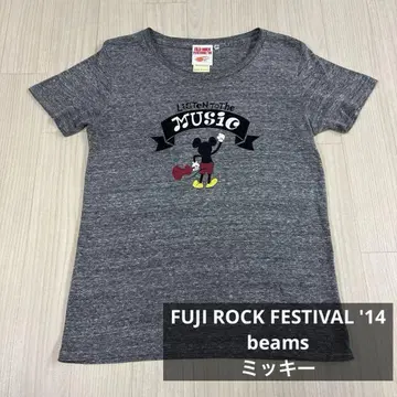 미키마우스 티셔츠 FUJI ROCK FESTIVAL '14 빔즈