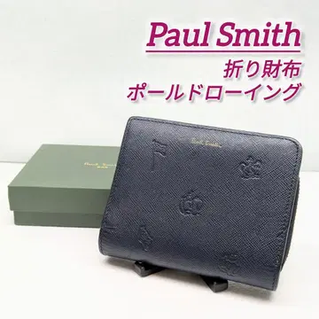 폴스미스 접이식 지갑 폴 드로잉 Paul Smith