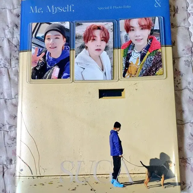 방탄소년단 슈가 포토북 포카 포토카드 Me, myself BTS SUGA