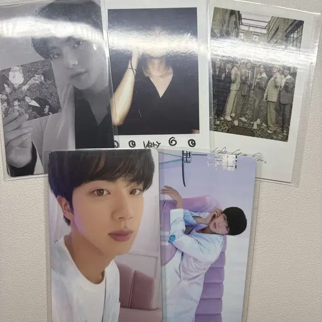 방탄소년단 진 뷔 포카 일괄양도