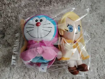 도라에몽 그림 세계 이야기 봉제 인형 세트 (키링)