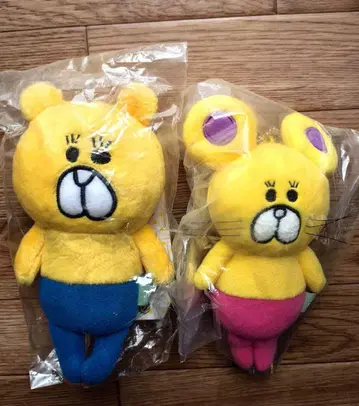이마이 안코 강아지 쥐 마스코트 봉제 인형 세트