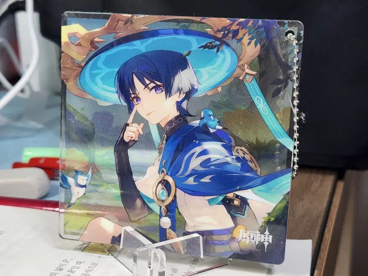 Genshin Impact Wanderer birthday acrylic