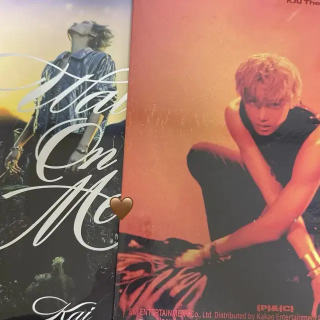 카이 앨범 슬리브 버전 미개봉 wait on me 엑소 포카