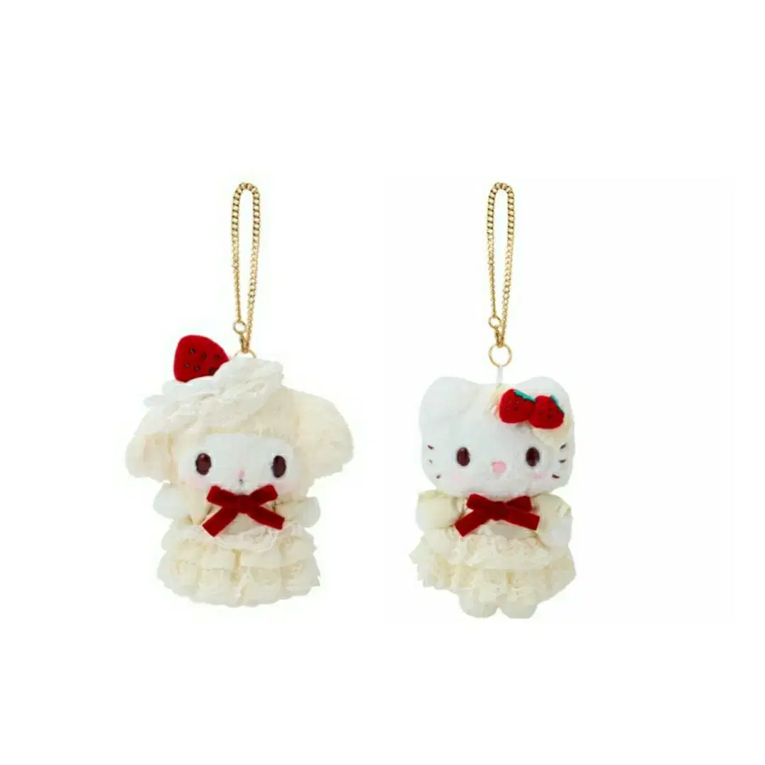 Sanrio strawberry shortcake series My Melody,Hello Kitty mascot bulk sells