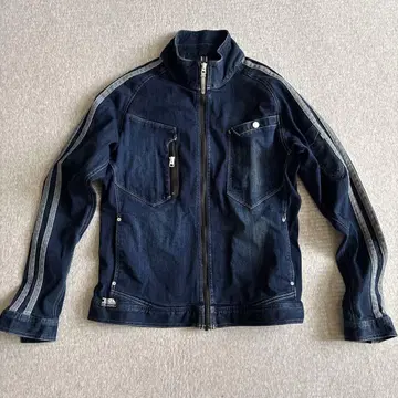 TORA 도라이치 작업복 스트레치 데님 블루 데님 자켓 3L XL
