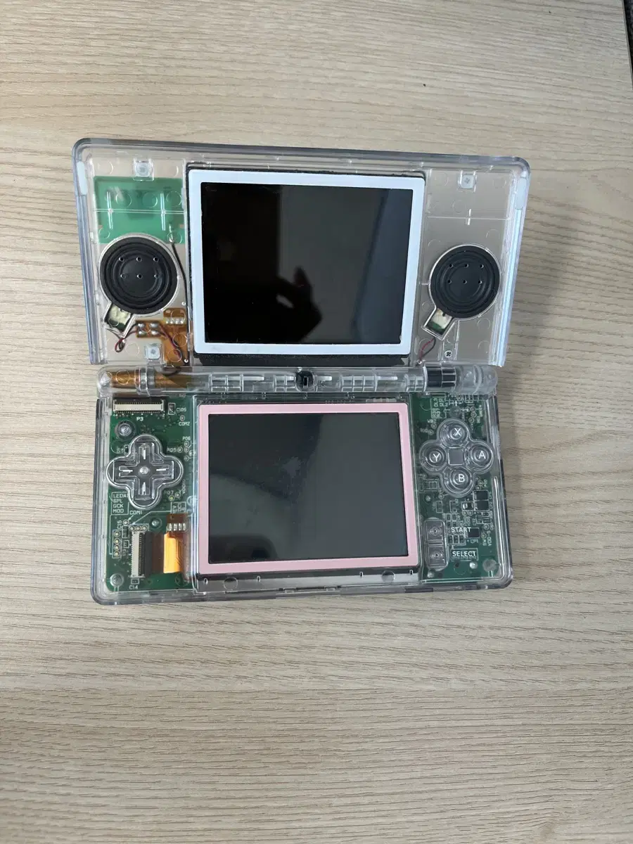 닌텐도 ds lite 투명 + 에반게리온 파친코 칩