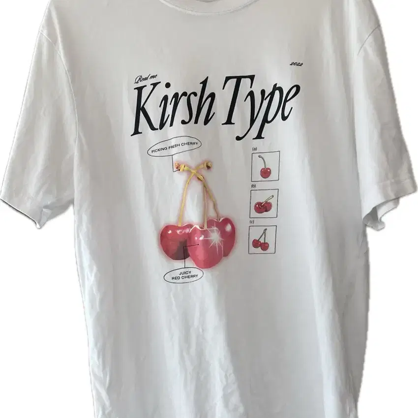★KIRSH★ Kirsh X Sun One Bird Big Oversized Eye T-Shirt Whi MUSINSA公式 | KIRSH Kirsh x Sun One Bird Big Oversized Eye T