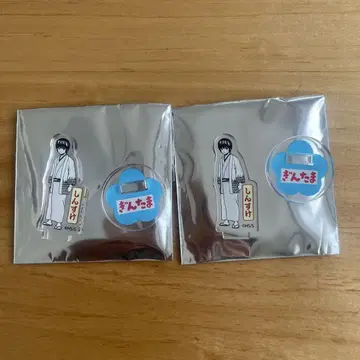 은혼 아크릴 미니 피규어 점프 한정판 타카스기 신스케 2개 세트