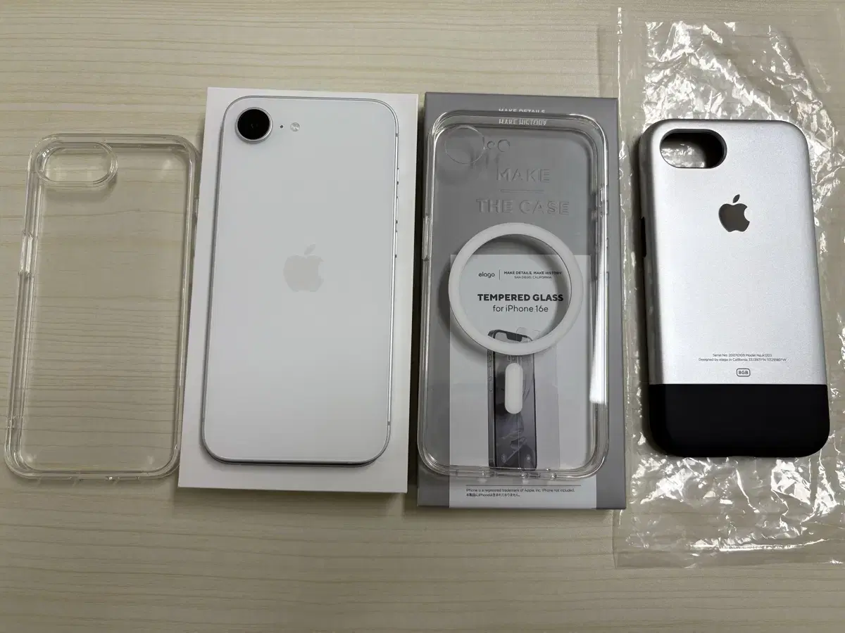 아이폰16e 화이트 256gb 풀박스