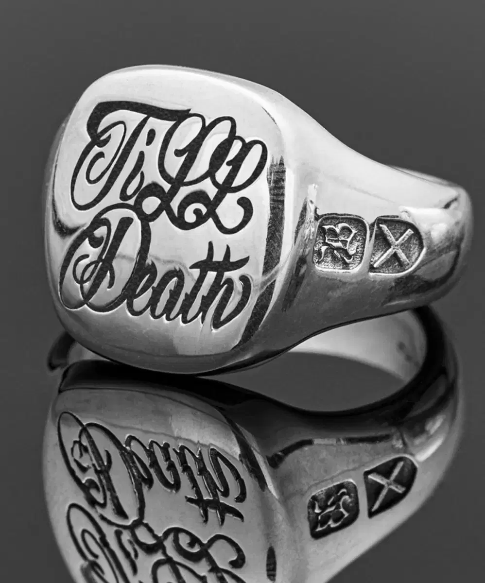 kingcrochet ring till death ring