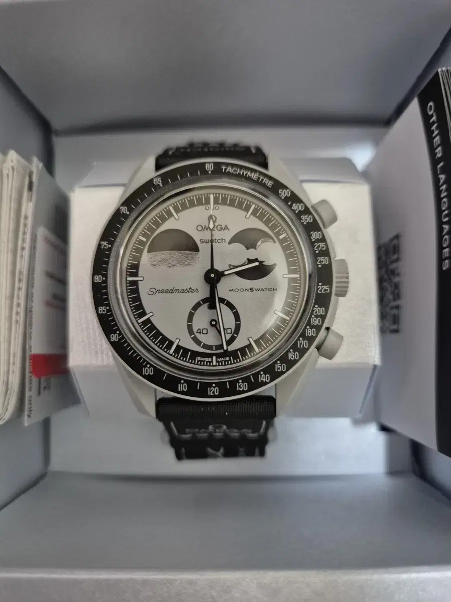(last price reduced)Omega Moonswatch Aspects