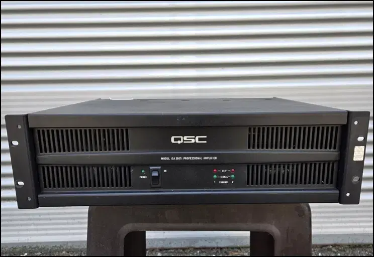 [QSC] ISA 300Ti 중고 파워앰프