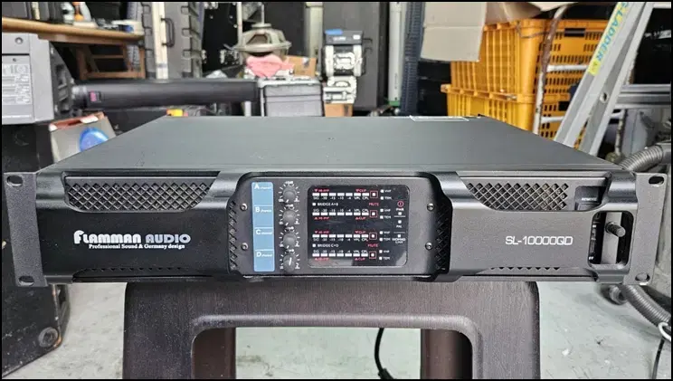 [FLAMMAN AUDIO] SL-10000QD 중고 4채널 파워앰프