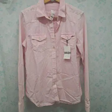 갭 핑크 긴팔 셔츠 Gap