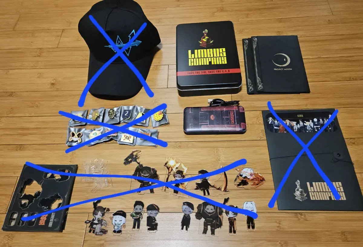 Selling Project Moon merchandise