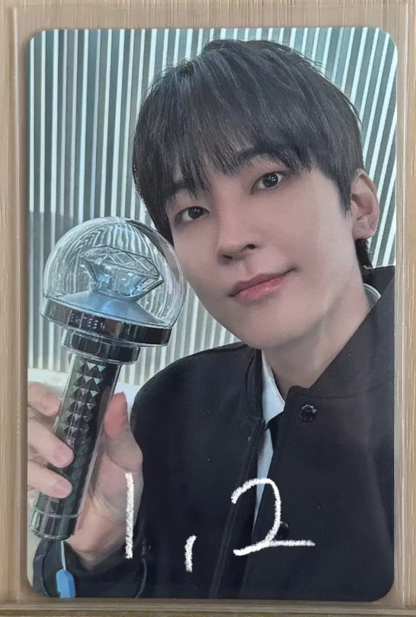세븐틴 원우 2025 캐랜 캐럿존 포카 양도