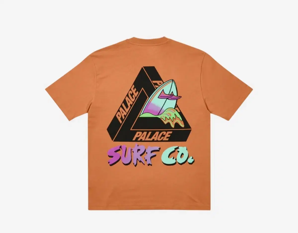 [XL] 팔라스 트라이서프 코 티셔츠 카라멜 새상품 서프 palace