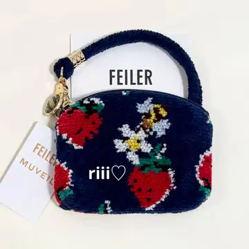 페이러 뮤베르 스트로베리 세레나데 사이드 파우치 미니 파우치