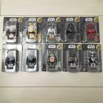 BE@BRICK 새상품 STAR WARS 컴플리트 세트 10종