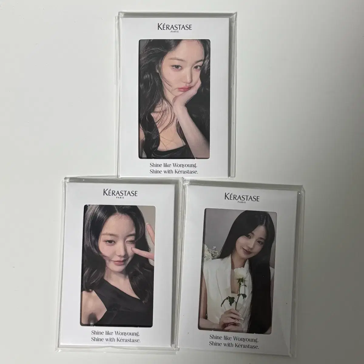 아이브 장원영 케라스타즈 포카