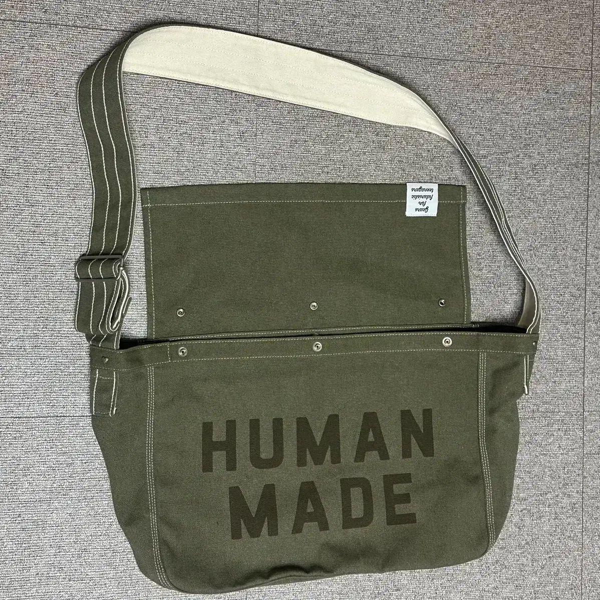 Humanmade Mailbag Olive Drab #휴먼메이드,#메일백 on Bunjang Global