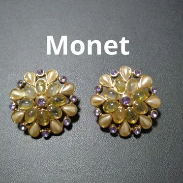 MONET 모네 귀찌 빈티지 빅 사이즈 카보숑