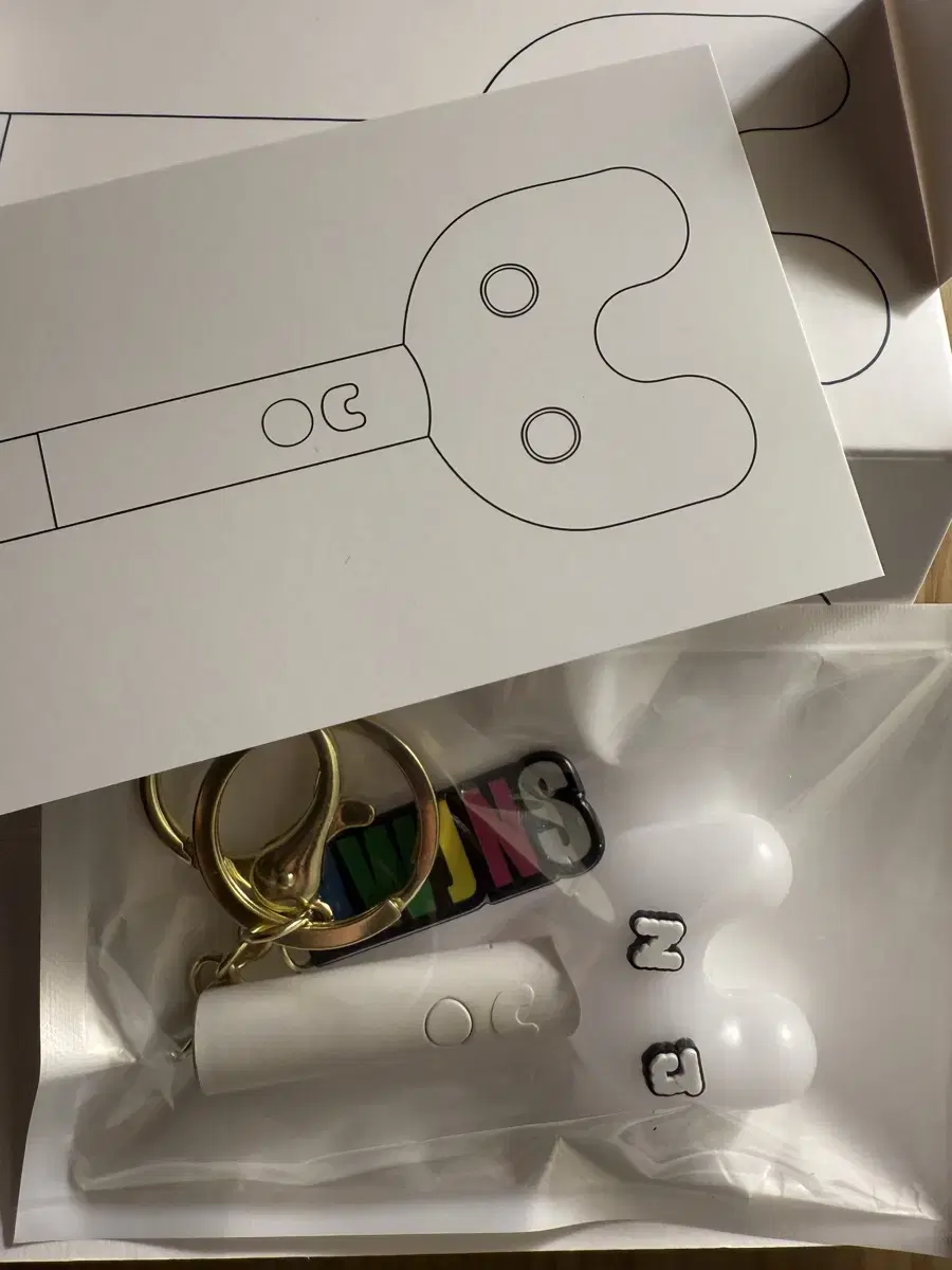 뉴진스 미니 빙키봉 키링