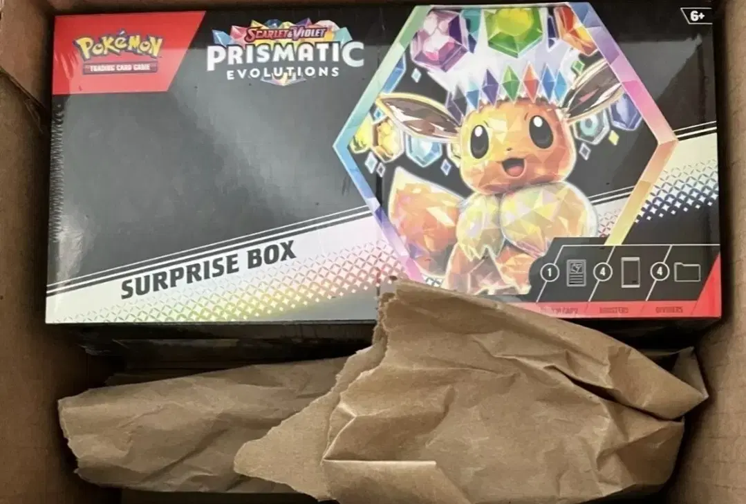 포켓몬카드 Prismatic Evolutions Surprise Box