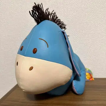 디즈니 곰돌이 푸 소프트&퍼지 이요르 가죽 느낌 봉제 인형