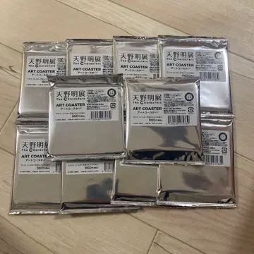 아마노 아키라 전시회 아트 코스터 미개봉 10팩 가정교사 히트맨 리본!