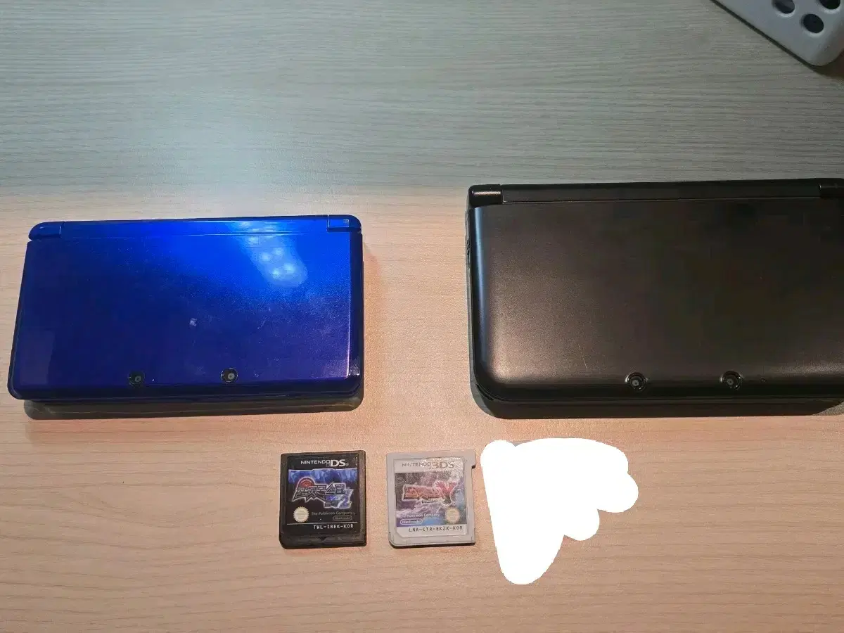 닌텐도 3ds 2개+포켓몬 y, 블랙2+정품충전기2개
