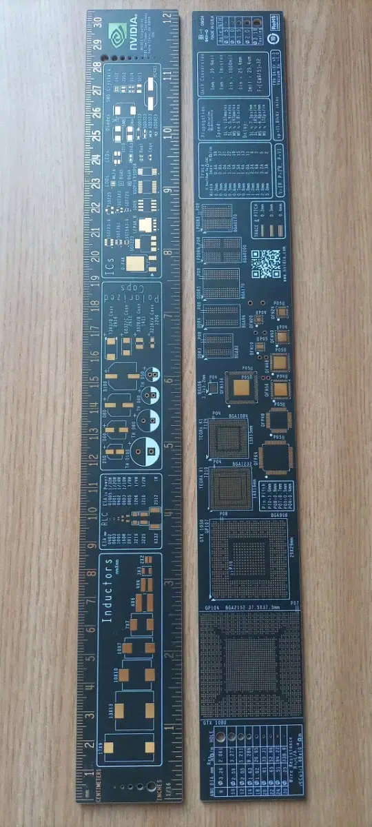 새상품) Nvidia 엔비디아 PCB 자(Ruler)