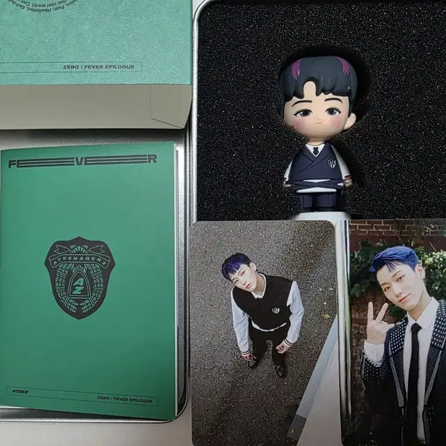 에이티즈 피규어 피버 앨범  최산 피규어