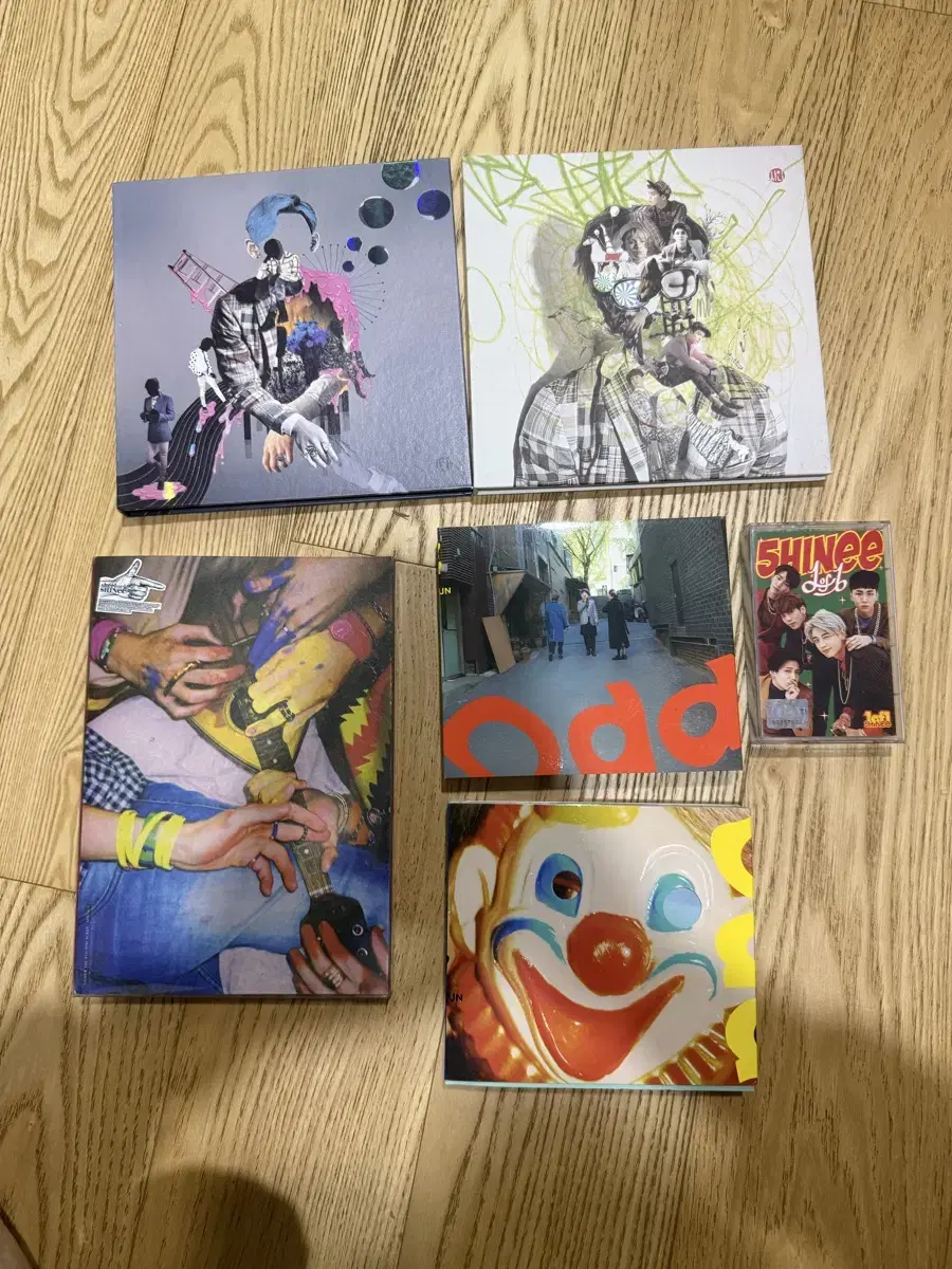샤이니 미니4집, 3집, 4집 cd 5집 테이프