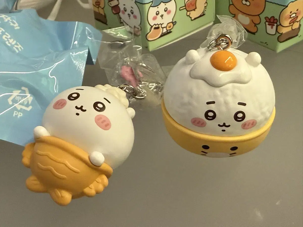 치이카와 먼작귀 카카오프렌즈 콜라보 피규어 키링 붕어빵