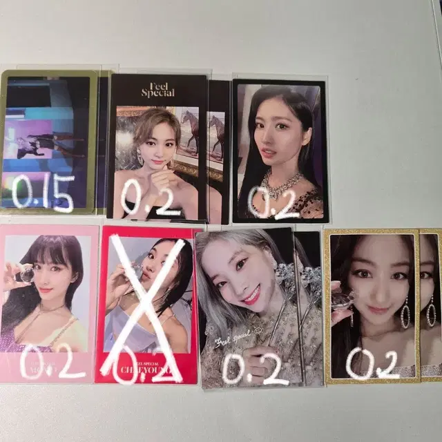 트와이스 필스페셜 모모 사나 지효 채영 쯔위 앨범 포카