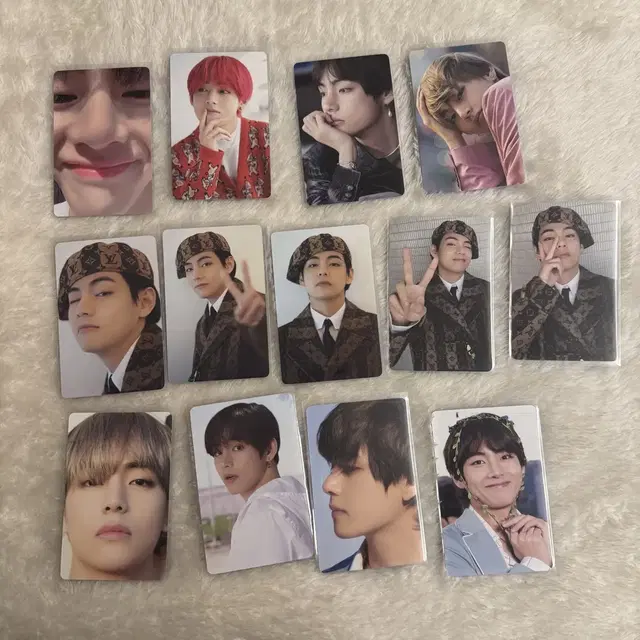 방탄소년단 뷔 디아이콘 포카 일괄