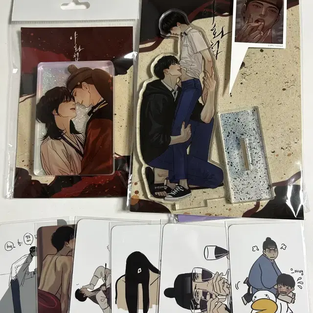 야화첩 투니크 아크릴스탠드 워터클리터