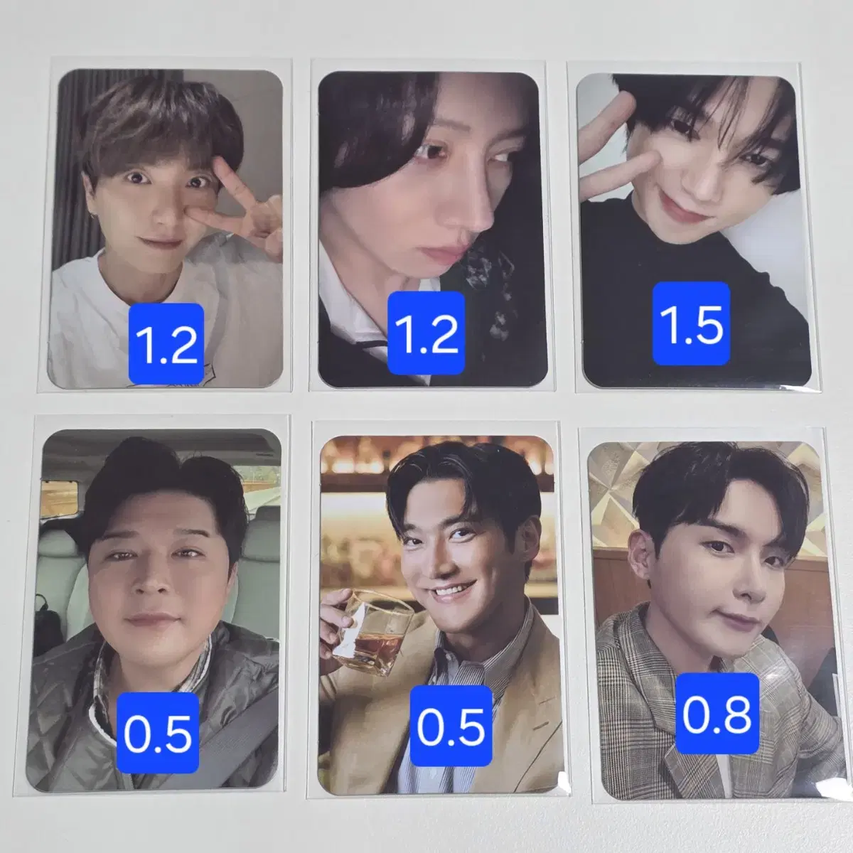 슈퍼주니어 슈주 엘프 재팬 특전 포카 이특 희철 예성 신동 시원 려욱
